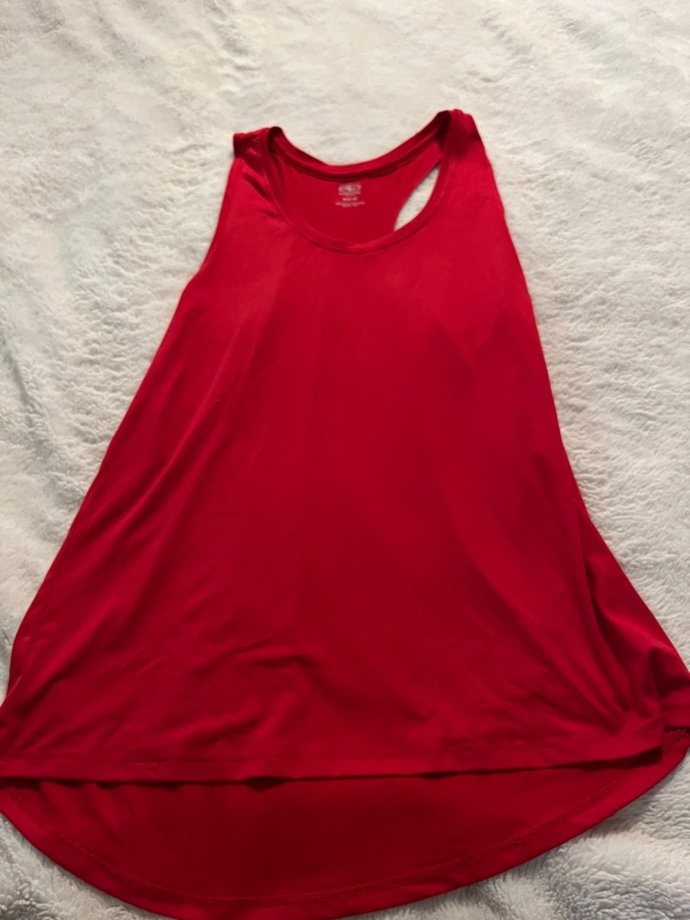 Women's Red Racerback Tank Top